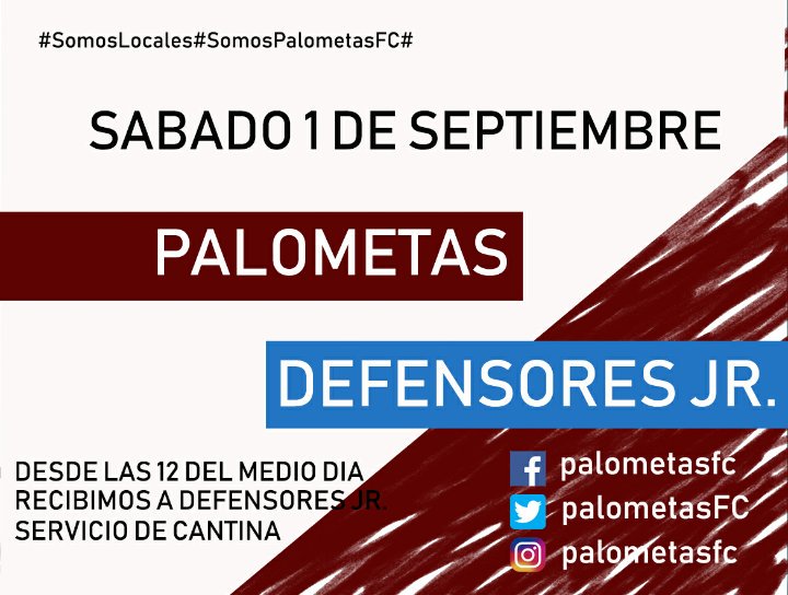 #SomosLocales#SomosPalometasFC#