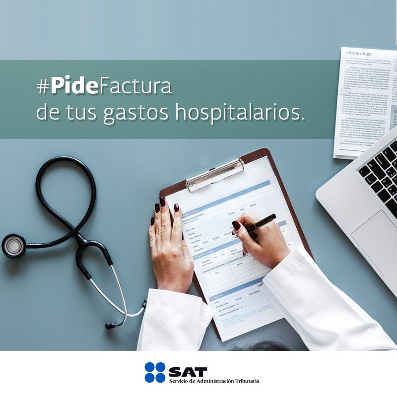 SATMX on Twitter "Los gastos por servicios hospitalarios son