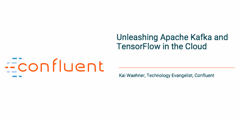 Confluent Cloud (@confluentcloud) on Twitter photo In this online talk, <a href="/KaiWaehner/">Kai Wähner</a> explains the challenges and shares best practices for building a scalable infrastructure for machine learning using <a href="/confluentcloud/">Confluent Cloud</a> on @GCPcloud, <a href="/awscloud/">Amazon Web Services</a> and on-premise deployments.
7 September at 10am BST/11am CEST
cnfl.io/kafka-tensorfl… In this online talk, <a href="/KaiWaehner/">Kai Wähner</a> explains the challenges and shares best practices for building a scalable infrastructure for machine learning using <a href="/confluentcloud/">Confluent Cloud</a> on @GCPcloud, <a href="/awscloud/">Amazon Web Services</a> and on-premise deployments.
7 September at 10am BST/11am CEST
cnfl.io/kafka-tensorfl…