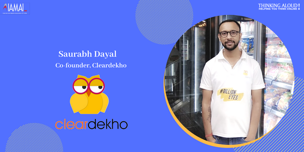 ThinkingA_loud's tweet photo. Cleardekho is the fastest growing #online &amp; offline #eyewear brand in India. They  have opened 27 franchise stores in North India till today.
Here is an interview of @dayal_saurabh , co-founder, @Cleardekho with @ThinkingA_loud .
Link: https://t.co/Y49HvpyPlH
#ecommerce #startup https://t.co/ZNy59WY9hI