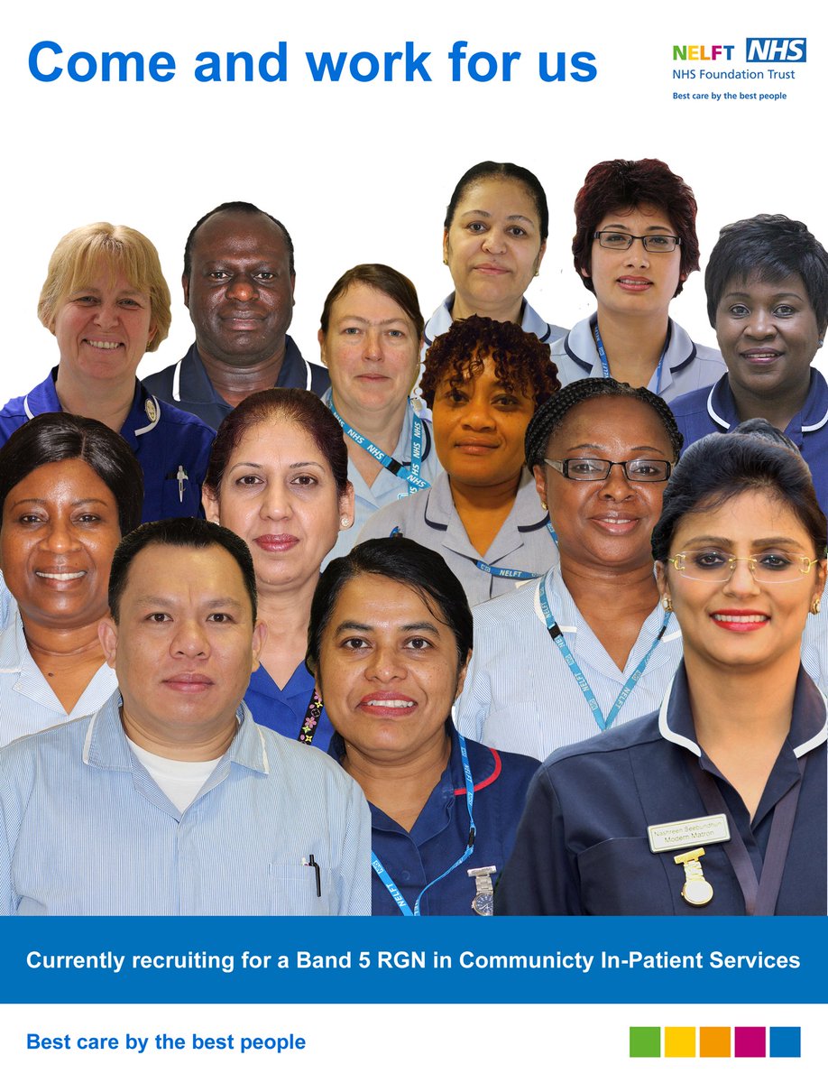 New week - new start?  How about joining our in-patient team?  We are currently recruiting for Band 5 (RGN) nurses and Band 6 Clinical Sister/Charge Nurse. Interviews will be held at our Recruitment Day on 29/09/18.  Visit jobs.nelft.nhs.uk/job/v1255024 for details! #vacancies <a href="/NELFT/">North East London NHS Foundation Trust (NELFT)</a>