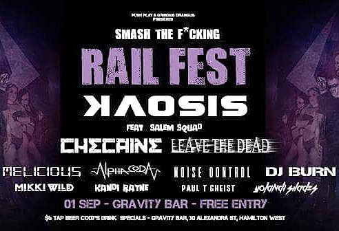 Still feels unreal seeing my stage-name on a festival bill 😵 This will be my very first time properly DJing and mixing electronic tunes live (with a little metal too) 😀 Come support!
Free entry, and two stages of bands, dancers and DJs! Let's smash it &amp; get ruckus! 💣⚡