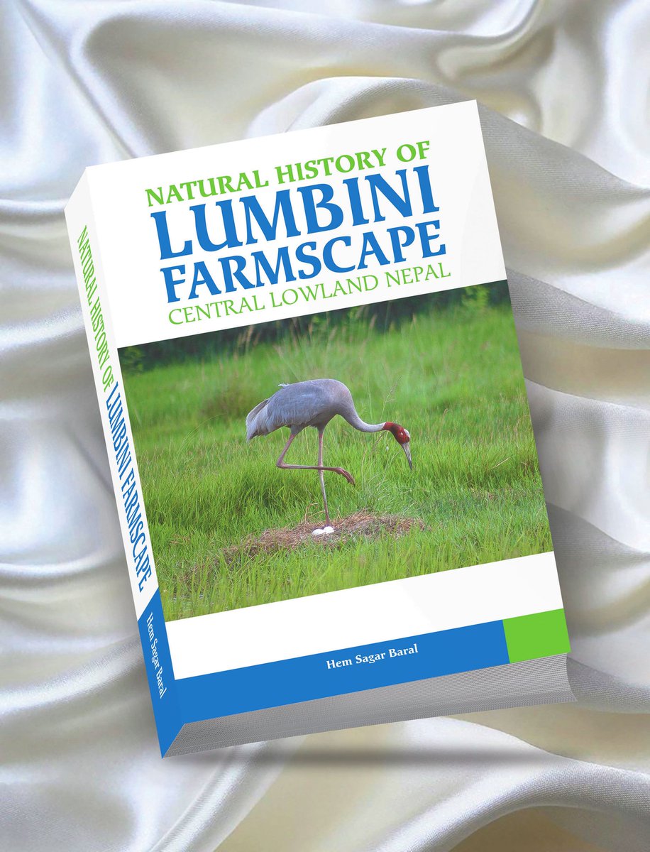 Finally my book on the natural history of Lumbini Farmscape is out! Thanks to Himalayan Nature, @ZSLconservation, @OfficialZSL, @CharlesSturtUni, @CSUMedia Pls do look for the books in major bookstores of Kathmandu. #naturelovers #Buddhism #birding #tourism #wetlands #meditation