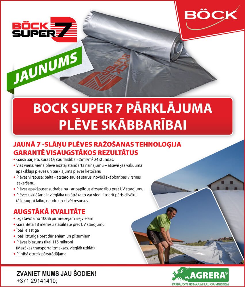AgreraLV's tweet photo. Pasargā savu kukurūzas skābbarību no bojāšanās ar Bock
pārklājuma materiāliem! https://t.co/e7jRT4fJxh