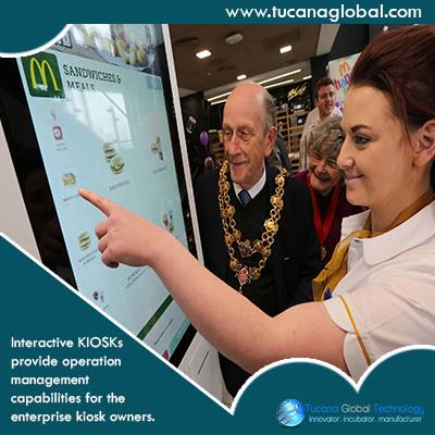 Tucanaglobal's tweet photo. #Interactive #KIOSKs provide #operation #management capabilities for the #enterprise #kiosk owners. #TucanaGlobalTechnology #Manufacturer #HongKong https://t.co/ImE72jpwWY