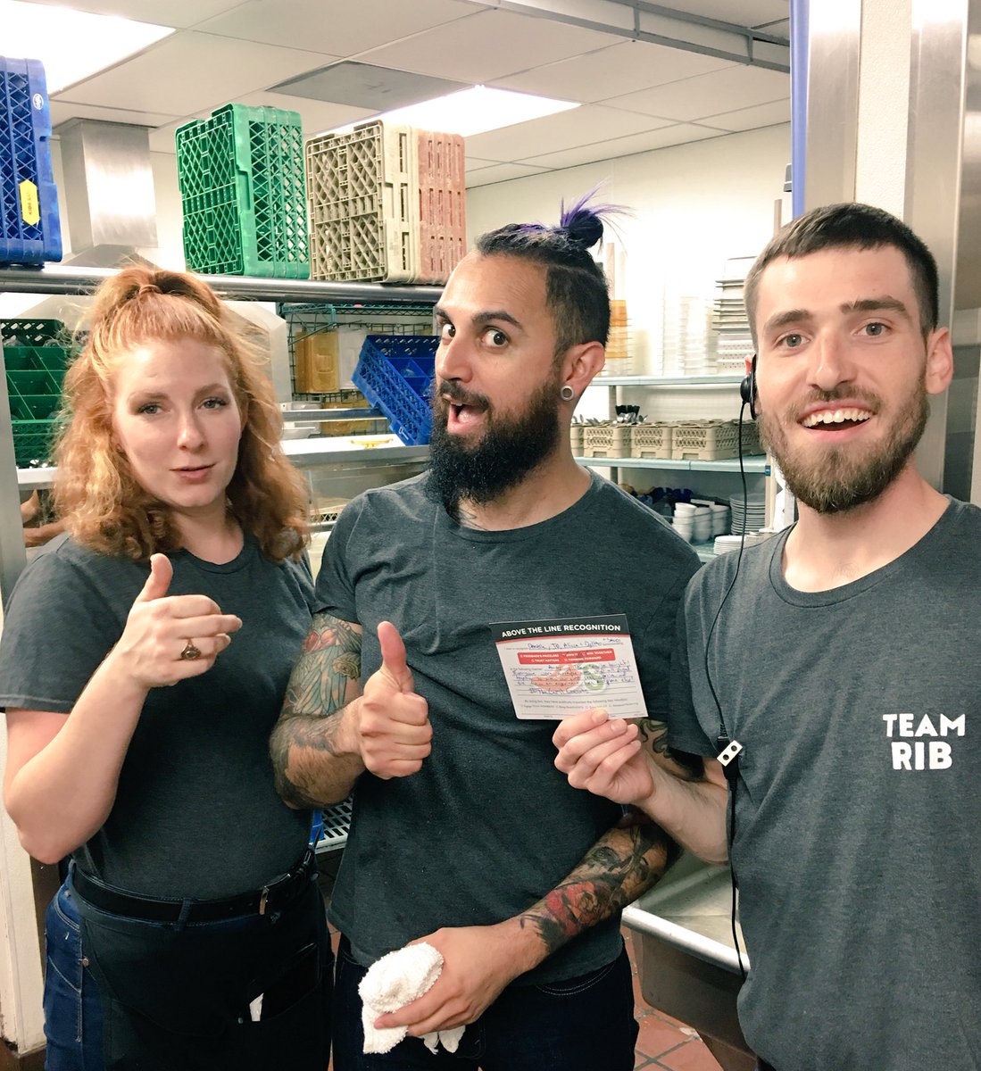 BrianAdkins1's tweet photo. Team Temple owning the guest experience tonight in the HOH and FOH! #TheGuestCounts @DahseMichelle @TashinaPerkins6 @Kjudge21 @JonathonKnapp2 #WatchOutForThisTeam https://t.co/6jnXcO6V9f