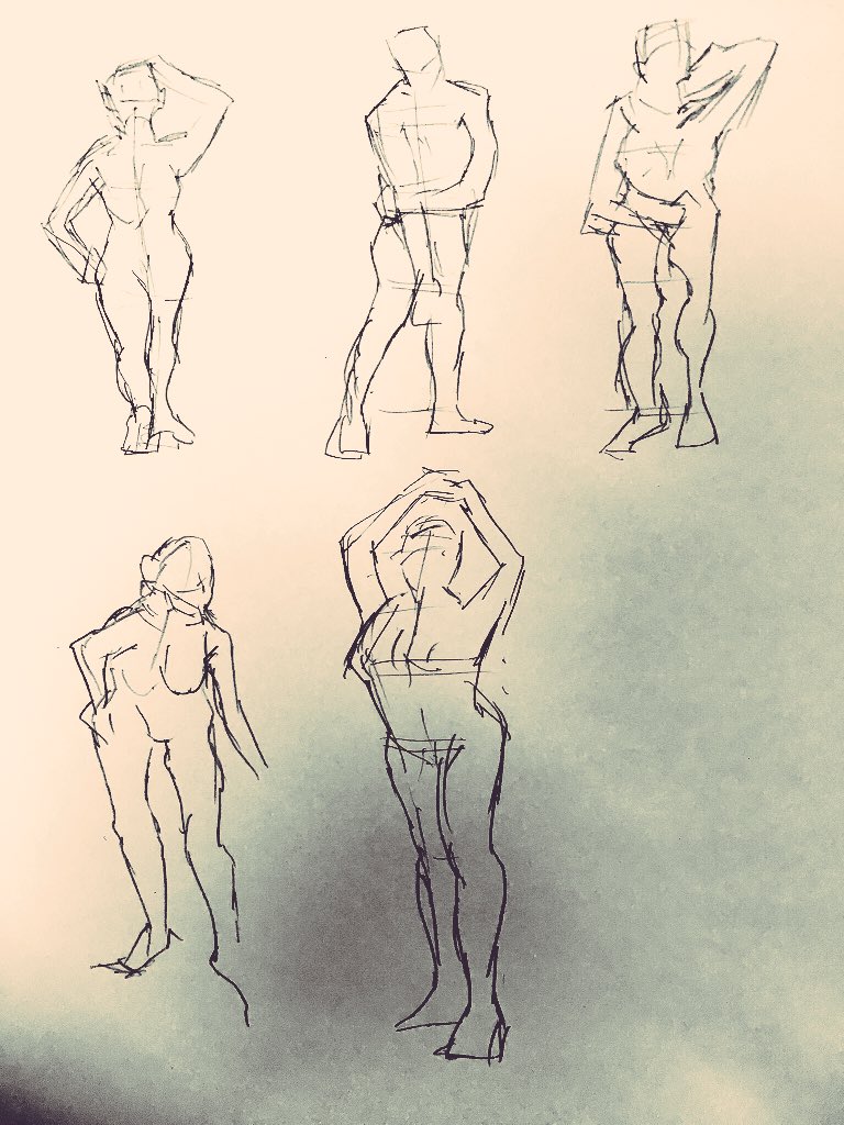 最近のクロッキー成果 