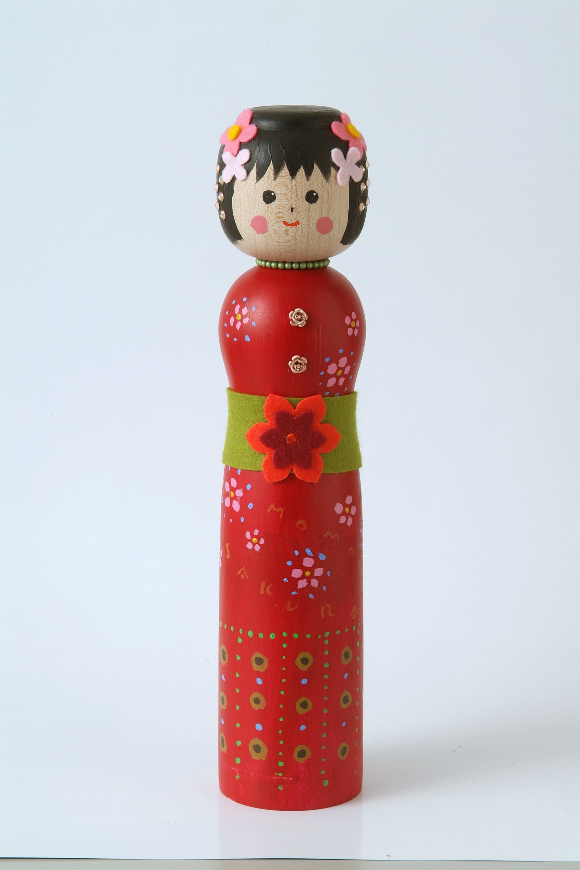 阿保金光工人こけし