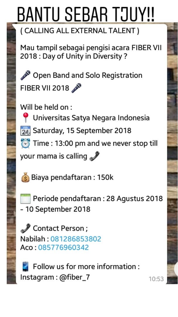 Yuk yg punya band!!!!