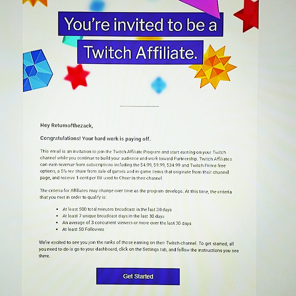 _ZackeryLewis_'s tweet photo. I have so many people I want to thank. First and foremost I want to thank @surahbeveridge and @jeff_hilvers for always helping me out and pushing me to be better. I also want to thank @thechrisdenker for being the inspiration behind all of this! #ClapCrew #TwitchAffiliate https://t.co/QTgDvOKsME