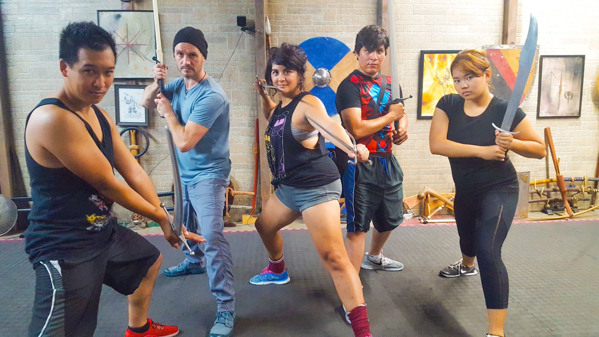 DarrelJDelfin's tweet photo. Great #CreativeCombat training session with Steven Huff at @FoncoStudios! So much fun!! https://t.co/V7LTnl90Hu