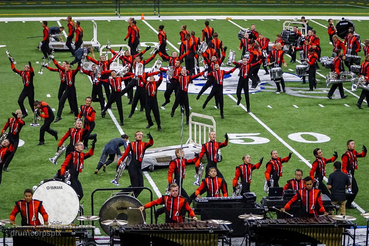 DrumCorpsPix's tweet photo. Colts // DCI Prelims #dci2018 #TrueBeliever https://t.co/VN8AevWfIo