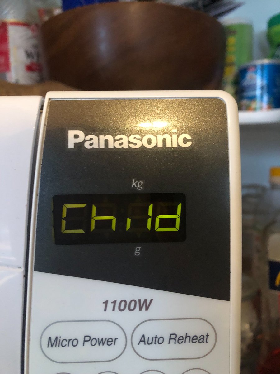 I can only assume that ghosts have been listening in on phone calls between my Mum &amp; mother-in-law and now they’ve all teamed up to haunt my microwave and demand that we have a baby. I’d rather just defrost the dinner tbh.