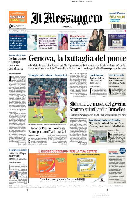 Il messaggero twitter