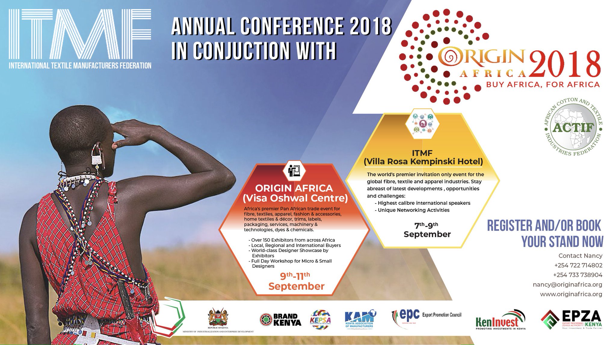 Brand Kenya Board on Twitter "BENEFITS OF ATTENDING OriginAfrica2018