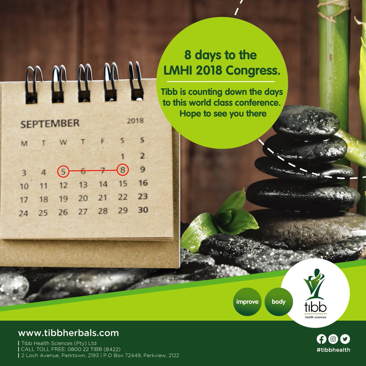 TIBB Health Sciences, a licensed pharmaceutical company, endorsed by over 200 000 doctors from over 40 countries, are proud to be sponsors of this prestigious event. goo.gl/V9FFXA #LMHI2018 #LIGA #TIBB