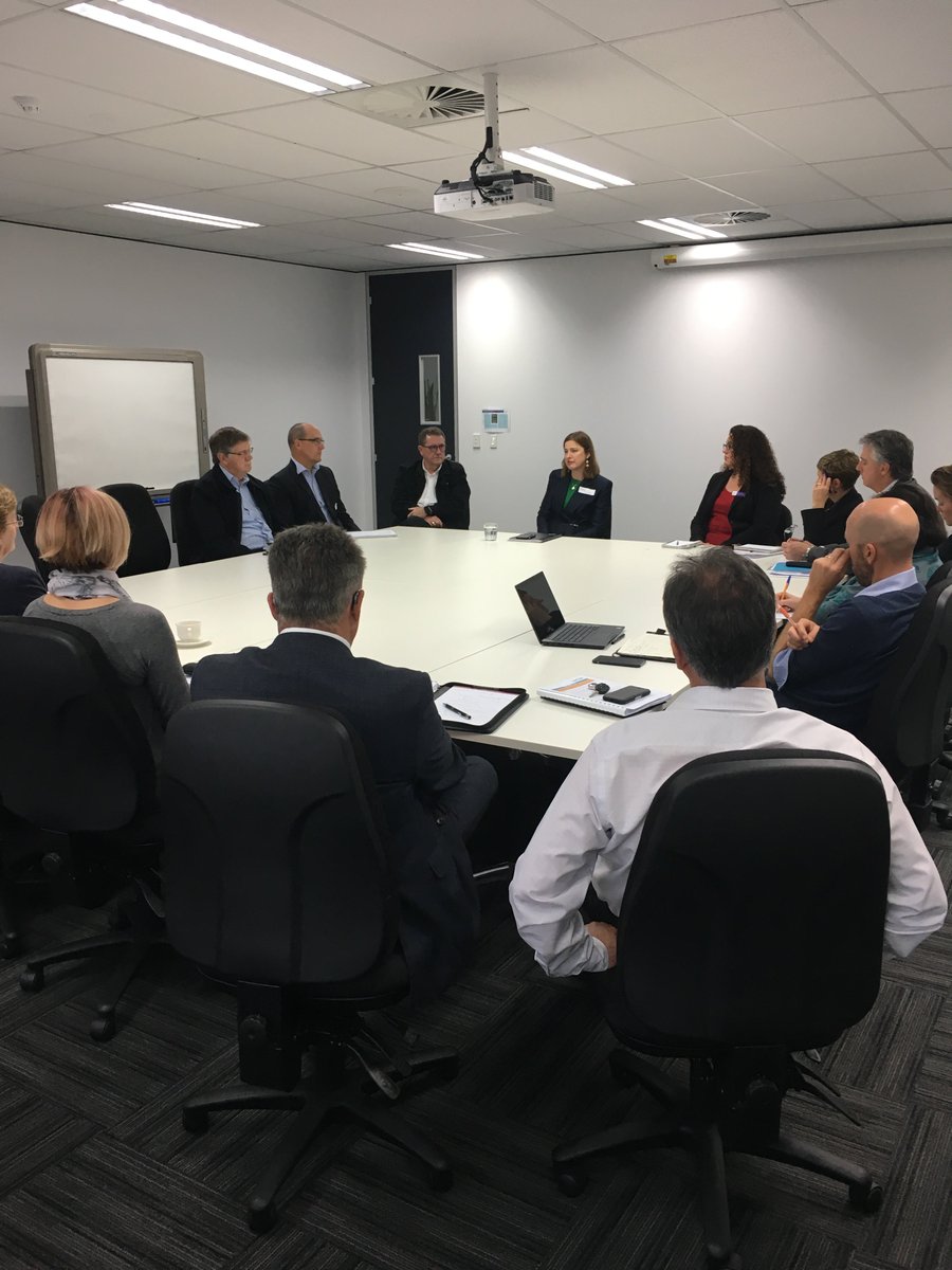 Great meeting in Perth today with <a href="/JulieCollinsMP/">Julie Collins</a> Shadow Ageing Minister with #ACSANational WA members and Trevor Lovelle ACSA ED WA #agedcare <a href="/AmanaLiving/">Amana Living</a>