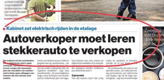 Het najaar begint goed. Verkooptrainingen verplicht stellen. Vandaag eens bellen met staatssecretaris van Veldhoven. 
Misschien beginnen met motiveren en draagvlak creëren.