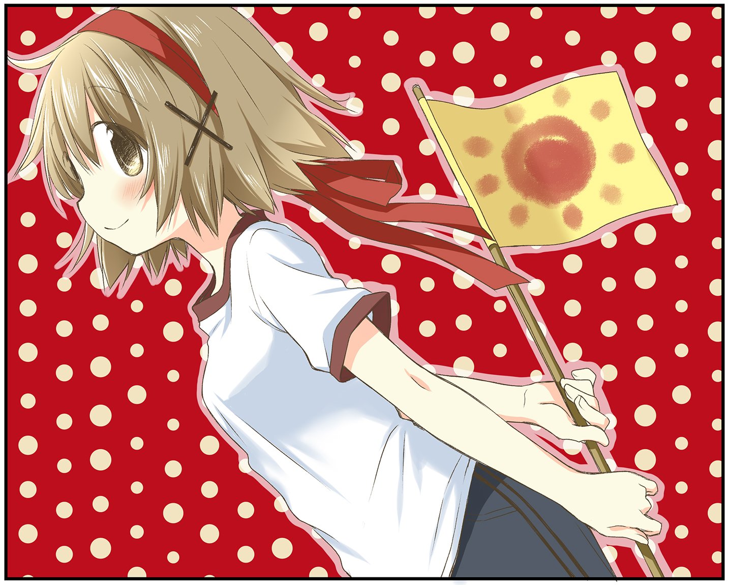 まんがタイムきらら展　キャンバスアート　ひだまりスケッチ　蒼樹うめ 蒼樹うめ ひだまりスケッチ まんがタイムきらら 特典 イラスト