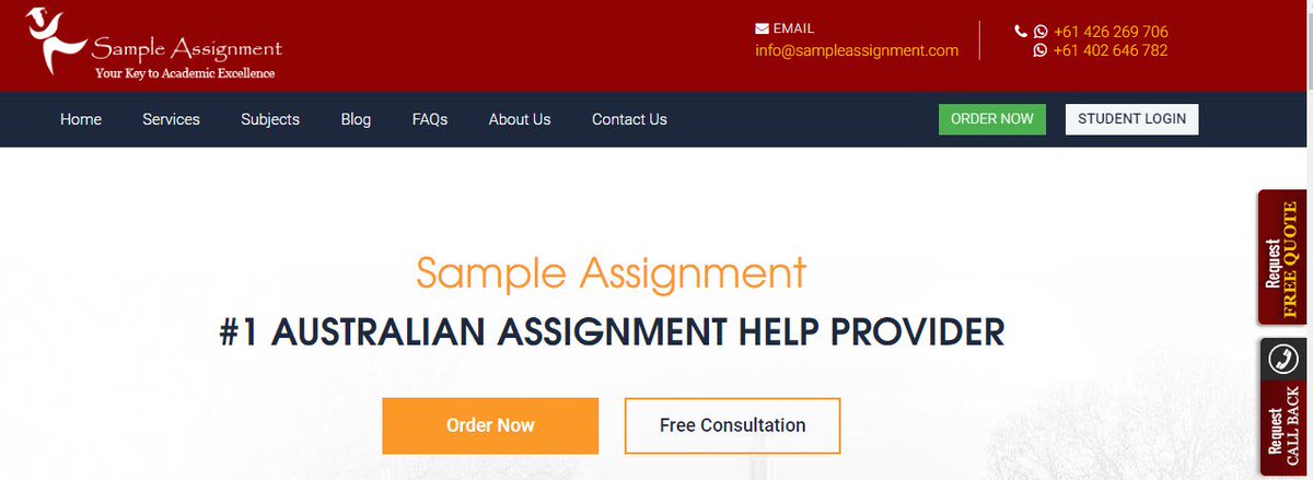 teresajarry's tweet image. Australian Assignment Help - Real and Good Assignments Help - tinyurl.com/y7nnbulo
#AustralianAssignmentHelp #AustralianAssignment #AssignmentHelp #SampleAssignment