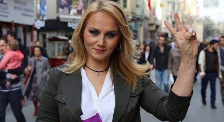 Artist and #HDP politician #PinarAydinlar is out of prison after 105 days of detention in #Turkey. Welcome back!
