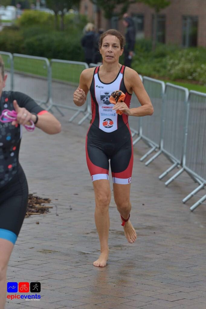 sparky2506's tweet photo. Very proud of ⁦@jansbarrow⁩ who completed her very first triathlon this weekend . Not too late for Tokyo 😀 https://t.co/nfiB8cLMCb