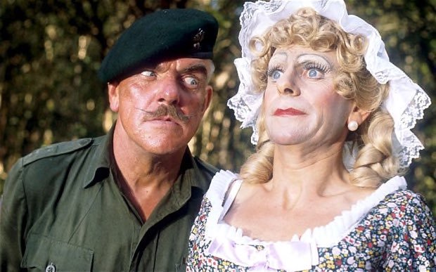 Happy Birthday Windsor Davies, born this day in 1930. 