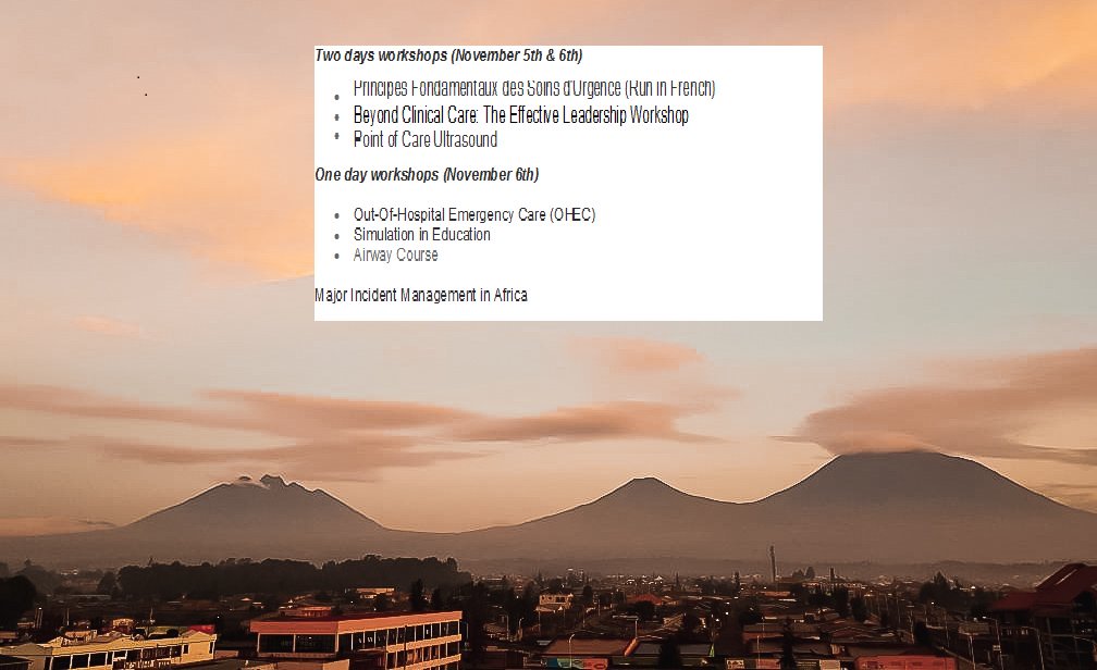AfCEM2018 (@afcem2018) on Twitter photo #AFCEM18, Regular registration up to 30 September 2018. Register to learn from different key notes speakers, Register to learn from different workshops.
<a href="/RwandaHealth/">Ministry of Health | Rwanda</a> <a href="/RECA_RWANDA/">RwandaEmergencyCare</a> <a href="/AfJEM/">Afr J Emerg Med</a> <a href="/Go_Supadel/">Supadel (AFEM)</a> <a href="/IFEM2/">International Federation for Emergency Medicine</a> #AFCEM18, Regular registration up to 30 September 2018. Register to learn from different key notes speakers, Register to learn from different workshops.
<a href="/RwandaHealth/">Ministry of Health | Rwanda</a> <a href="/RECA_RWANDA/">RwandaEmergencyCare</a> <a href="/AfJEM/">Afr J Emerg Med</a> <a href="/Go_Supadel/">Supadel (AFEM)</a> <a href="/IFEM2/">International Federation for Emergency Medicine</a>