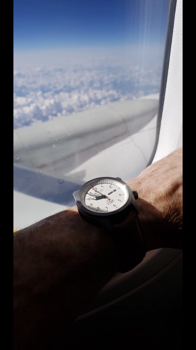 #myBremont up in the air amongst the clouds, where it’s at home.