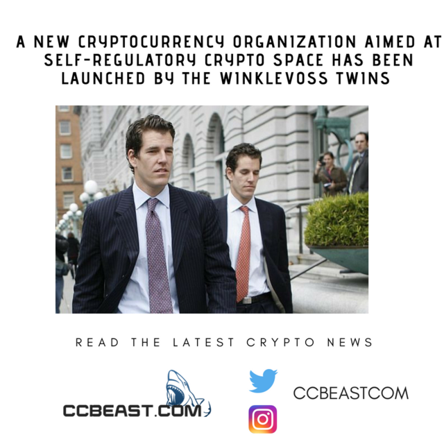 Fintechdotnews's tweet photo. The Winklevoss twins have launched a cryptocurrency organization aimed at regulating cryptocurrencies and also siding the infusion of cryptocurrency into the institutional system
https://t.co/WR9Z6TUIOf https://t.co/MrhcqI8KSO