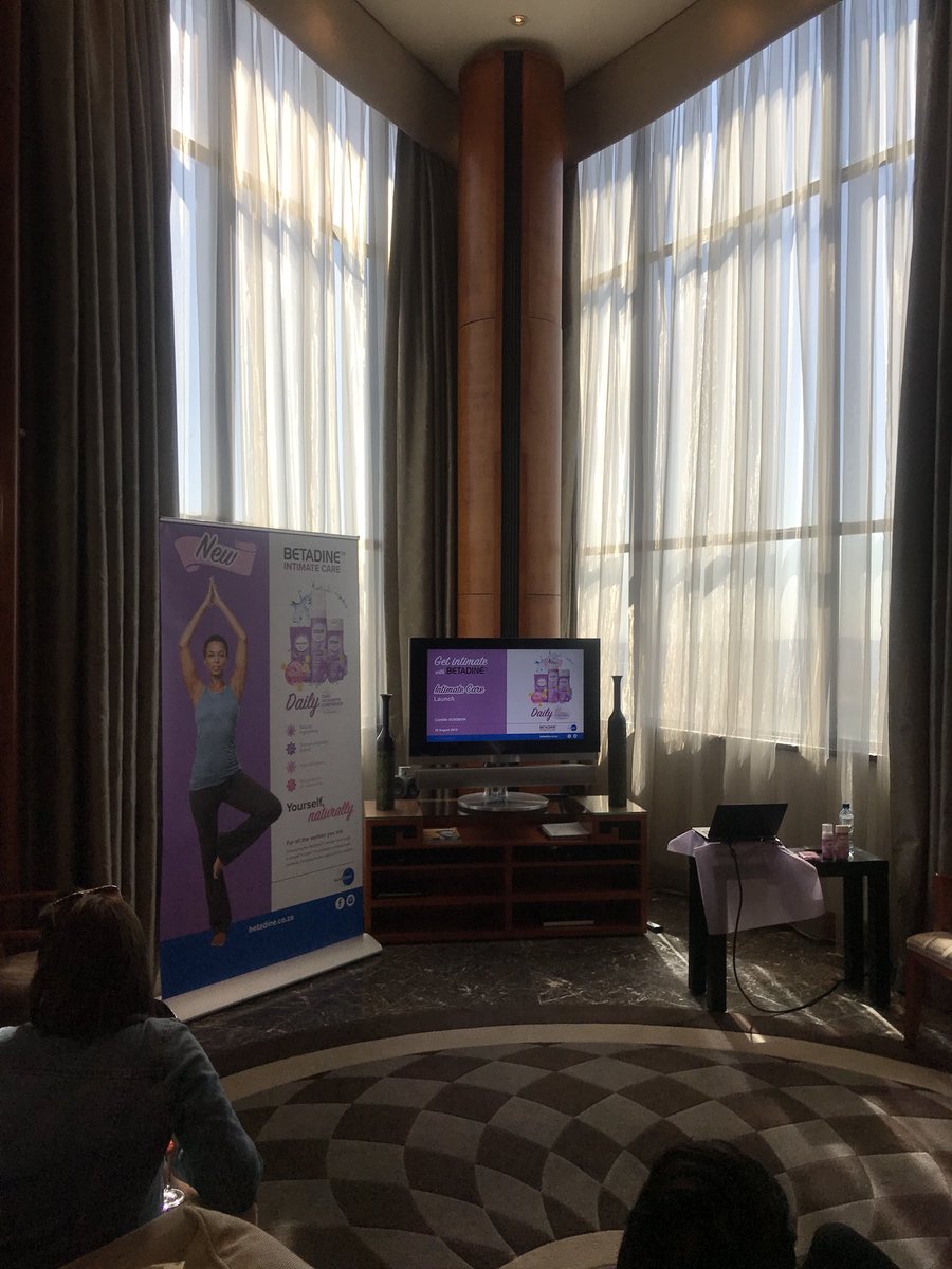 missearth_sa's tweet photo. Arrived at @ICSandton ready to learn more about the #Betadine products this #WomensMonth 💜 #InterContinentalLife #MissEarthSA #MissEarth2018 https://t.co/1ngZffGmB4