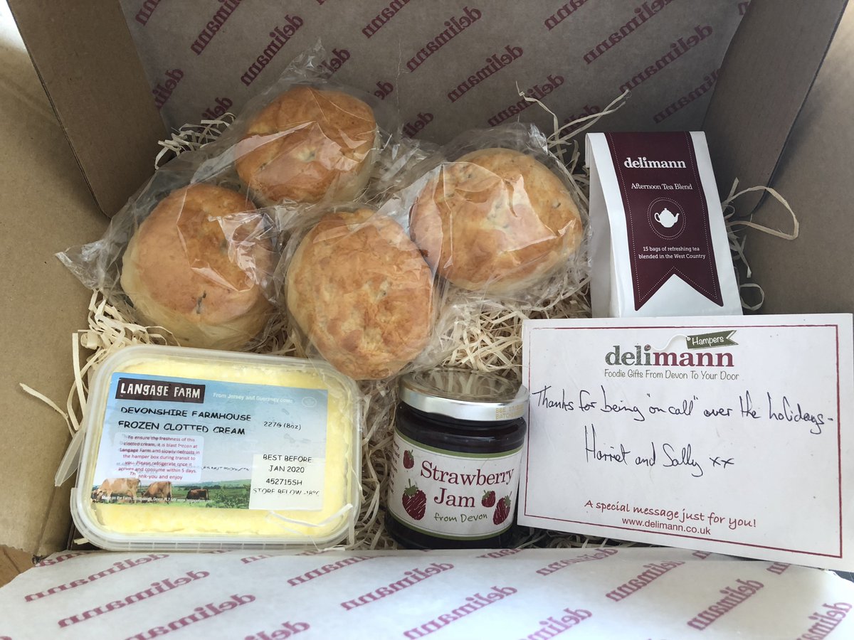 Awww thanks <a href="/FlourishPRCo/">FlourishPR</a> - delighted to help out over the summer, and yummy surprises are always appreciated! #CreamTea #TuesdayMotivation #PublicRelations #PR #PRcommunity #PRprofessionals