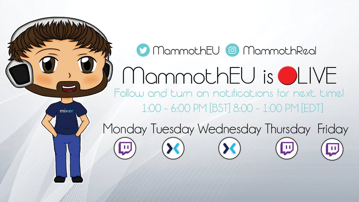 MammothEU's tweet image. [LIVE] Good to see you! You voted for #Witcher3 so let's get our loot on and work through this DLC! HYPE!! Good Vibes, Coffee and Positivity! #IAST #iMixer mixer.com/MammothEU