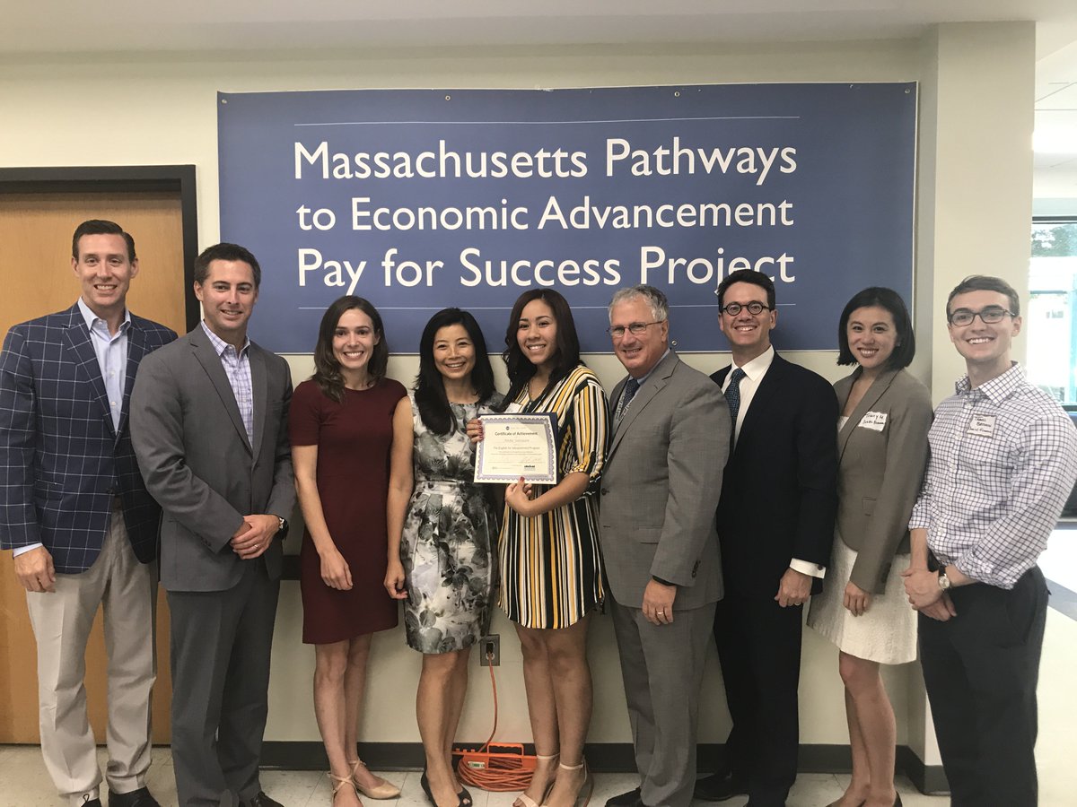 SocialFinanceUS's tweet photo. At @SocialFinanceUS, a lot of our work happens behind the scenes, in meeting rooms and on conference calls. So we are especially grateful for days like yesterday, when we get to celebrate the achievements of the people our projects serve. #PFSatWork https://t.co/KpvYmLgSSU