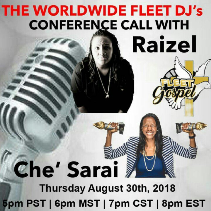 3hppromotions's tweet photo. @DjwillFleetdj: Thursday at 8:00pm EST @chesaraimusic and @RaizelMusic with @3hprecords will be sitting down EXCLUSIVELY with The WORLD WIDE @FleetDJs and the @FleetGospelDJs https://t.co/ng3BZEnTSQ