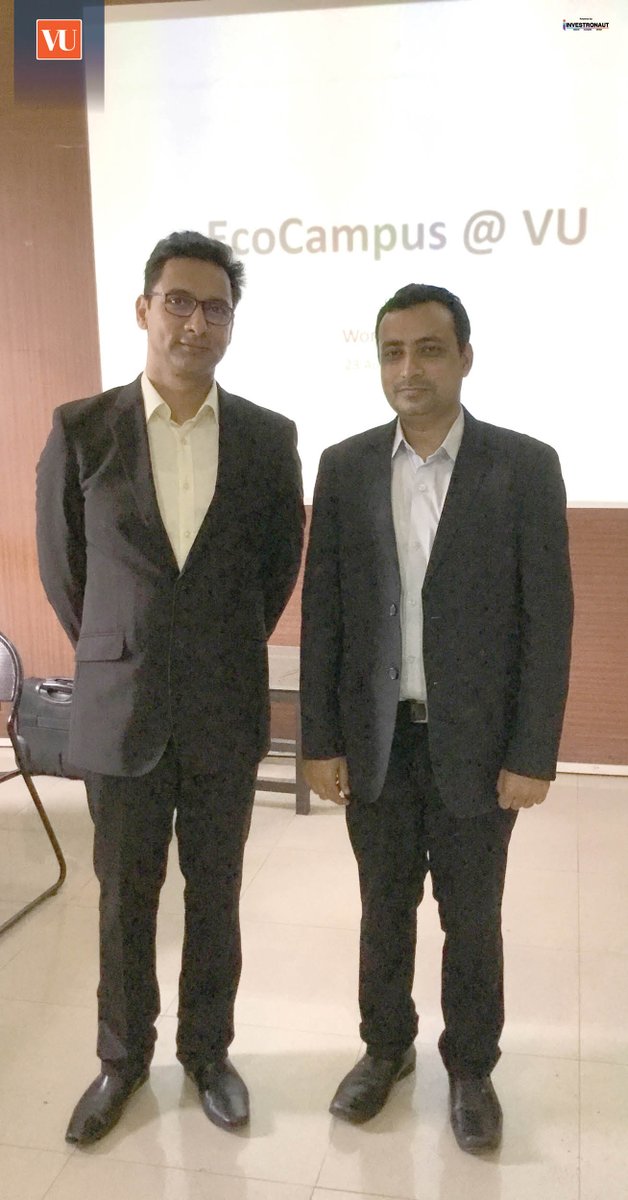 VU_Connect's tweet photo. Mr. Nilesh Jadhav, Senior Scientist/Program Director,  EcoCampus at Energy Research Institute at NTU conducted a very stimulating two-day workshop with the engineering students at Vishwakarma University (VU). https://t.co/NrMdlLY4so