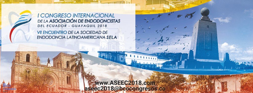 ASEEC2018's tweet photo. FelizMartes 🎉 Les recordamos que el I Congreso Asoc. De Endodoncistas Del #Ecuador - VII Encuentro Sela - ASEEC se celebrará el 🗓️16 - 17 - 18 de Octubre 📍 en #Guayaquil - Ecuador
👇👇Consiga su inscripción aquí_ 👇👇
https://t.co/xPtFqUYRCs
#aseec2018 #endodoncia #dental https://t.co/sHA7dKk844
