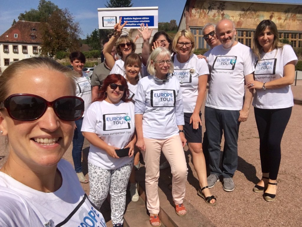 Proud to be representing the #EuropeForCulture <a href="/EuropeTourTips/">EuropeTour</a> partnership in #Bronnbach #Germany this week ! #culturaltourism #travel #EuropeTour