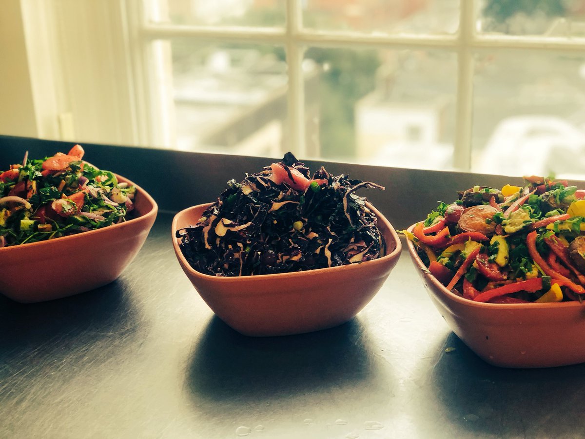 FoniasStylianos's tweet photo. Healthy and fresh salads at RC05 Manchester #Hacienda #sunlighthouse @mark66h @ItswhatwedoWELL It’s what we do https://t.co/l34iTWoDGn