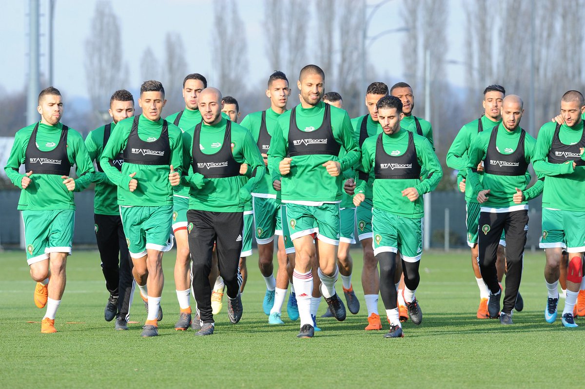 EnMaroc's tweet photo. EL KAJOUI MONIR 
BOUNOU 
TAGNAOUTI
DIRAR
DA COSTA
SAISS
MENDYL
AMRABET SOFIANE
HAKIMI
AGUERD
EL HAJJAM
EL AHMADI ARROUSSI 
AIT BENNASSER
BOUSSOUFA 
BELHANDA 
FAJR
HARIT 
AMRABET NOUREDDINE 
ZIYACH 
EL KAABI
BOUTAIB 
MAZRAOUI 
EN-NESYRI
BAMMOU
BENCHERKI https://t.co/N4nl3sEX0Z