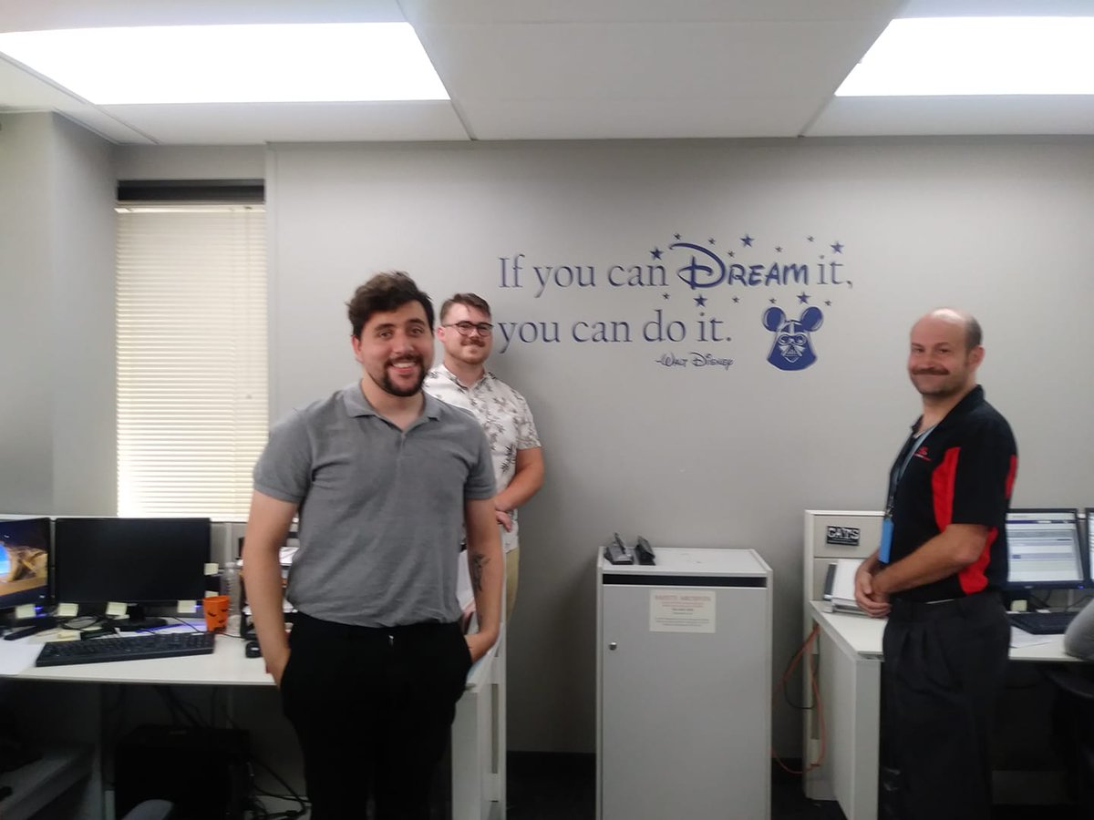 jeffd01twit's tweet photo. Spiffing up the the @AmericanProfit Admin Office with a little @Disney Inspiration! #DebtCollectionDoneRight @ACAIntl https://t.co/D1RtzLEmHy