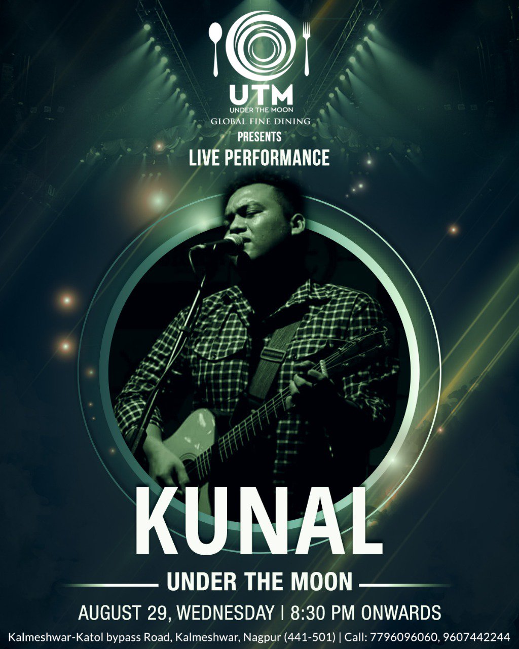 Under The Moon Music Has Always Been A Group Experience And It Bonds People In Many Ways Enjoy Live Music Performance By Kunal At Under The Moon Wednesday Night From