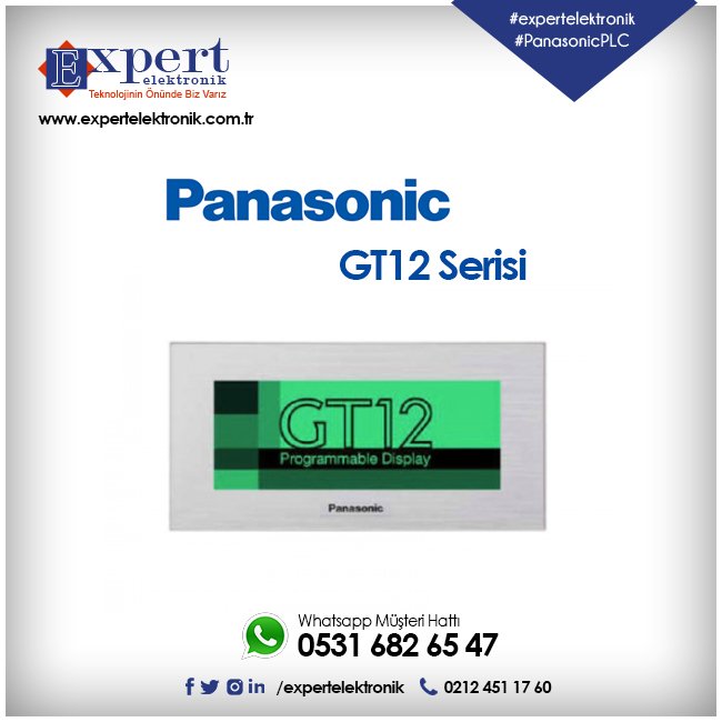 expertelk's tweet image. EN İYİ FİYAT!!
#Panasonic Operatör Panelleri
Ürün detayı: 🌍 bit.ly/2PfTcMR
Detaylı Bilgi: 📲 0212 451 17 60
Whatsapp Hattı: 🌍 0531 682 65 47

#panasonicservo #panasonicplc #danfossfc102 #danfoss #panasonicfpx #weintekoperatörpanelleri #weintekoperatörplc #servomotor