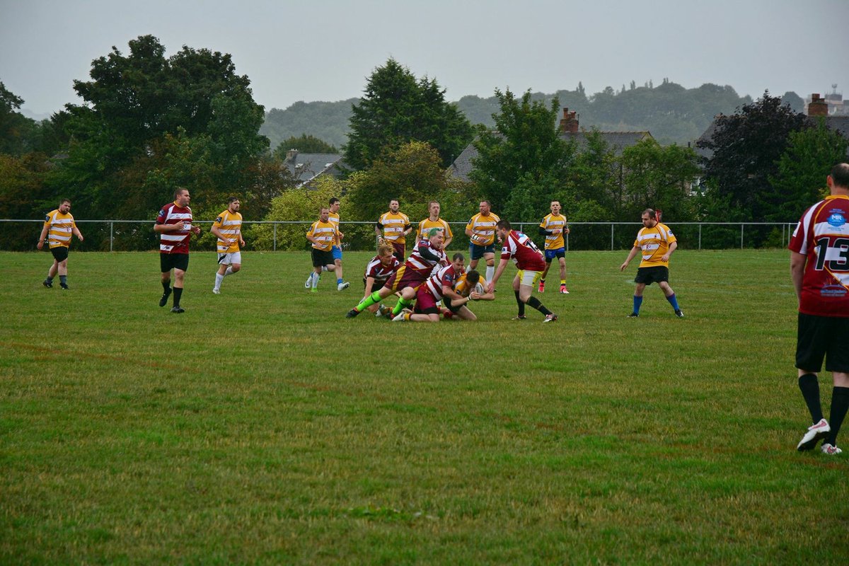 RugbyMonster17's tweet photo. From nervous going on the pitch to smiling coming off! Some pics from the charity rugby game for the Huddersfield Giants #WinOrLose #Monster17 #winteriscoming https://t.co/OPQkEq8AKr
