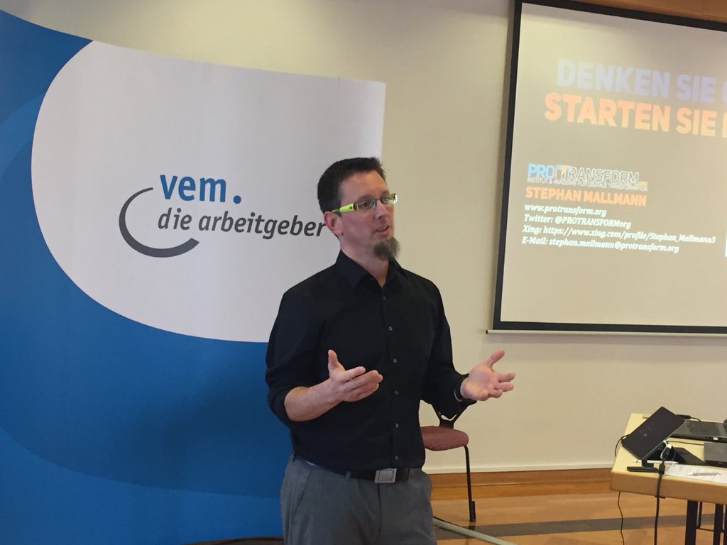 Jetzt bei Digitalisierung - Wohin die Reise geht Stephan Mallmann von <a href="/ProTransformHQ/">ProTransform</a> zum mobilen Arbeiten