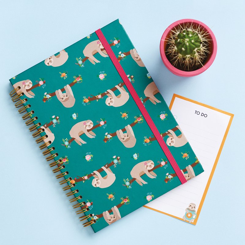 No slothing around please, this notebook needs filling! Find Noteworthy’s It’s A Sloths Life in your local docrafts stockist!
.
.
.
#stationery #stationerylover #notebook #sloth #sloths #itsaslothslife #notes #journal #noteworthy #docrafts #westdesign