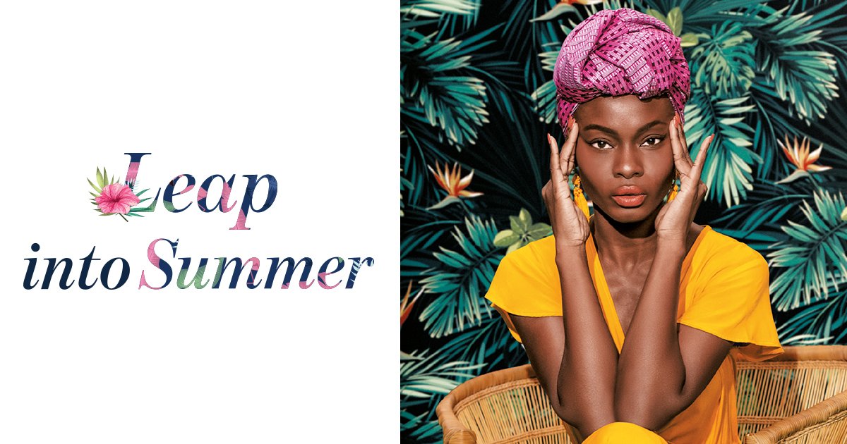 edgarsclub's tweet photo. For FOUR DAYS ONLY Edgars Club members can #LeapIntoSummer with us and save 25%* on ALL cosmetics, fragrances, fine jewellery & watches. Here’s how… https://t.co/NfrXgUTDof https://t.co/PQx0wtdlNZ