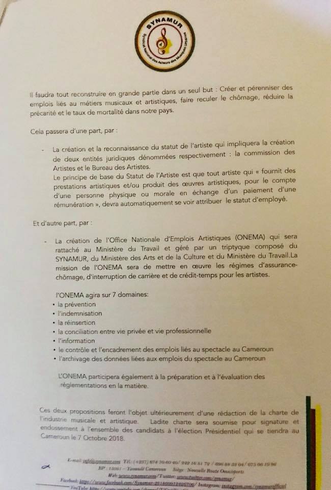 synamurca's tweet photo. Bonne nouvelle! Le Président du #Synamur #Krotal a publié sa déclaration de politique générale. Merci de partager. #LaissonsParlerLaMusique https://t.co/6Zweh6v6ad