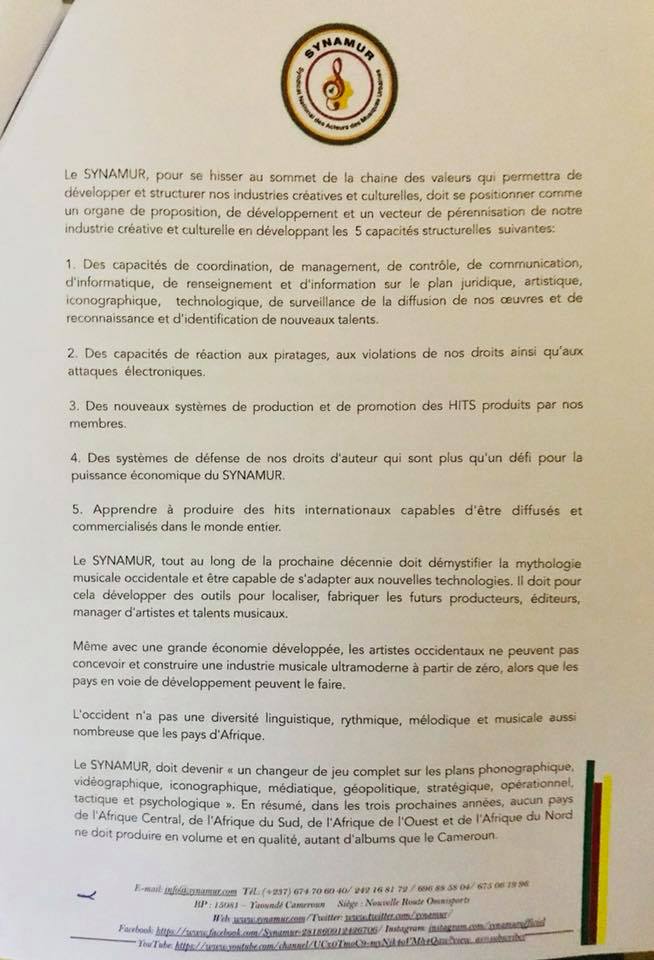 synamurca's tweet photo. Bonne nouvelle! Le Président du #Synamur #Krotal a publié sa déclaration de politique générale. Merci de partager. #LaissonsParlerLaMusique https://t.co/6Zweh6v6ad