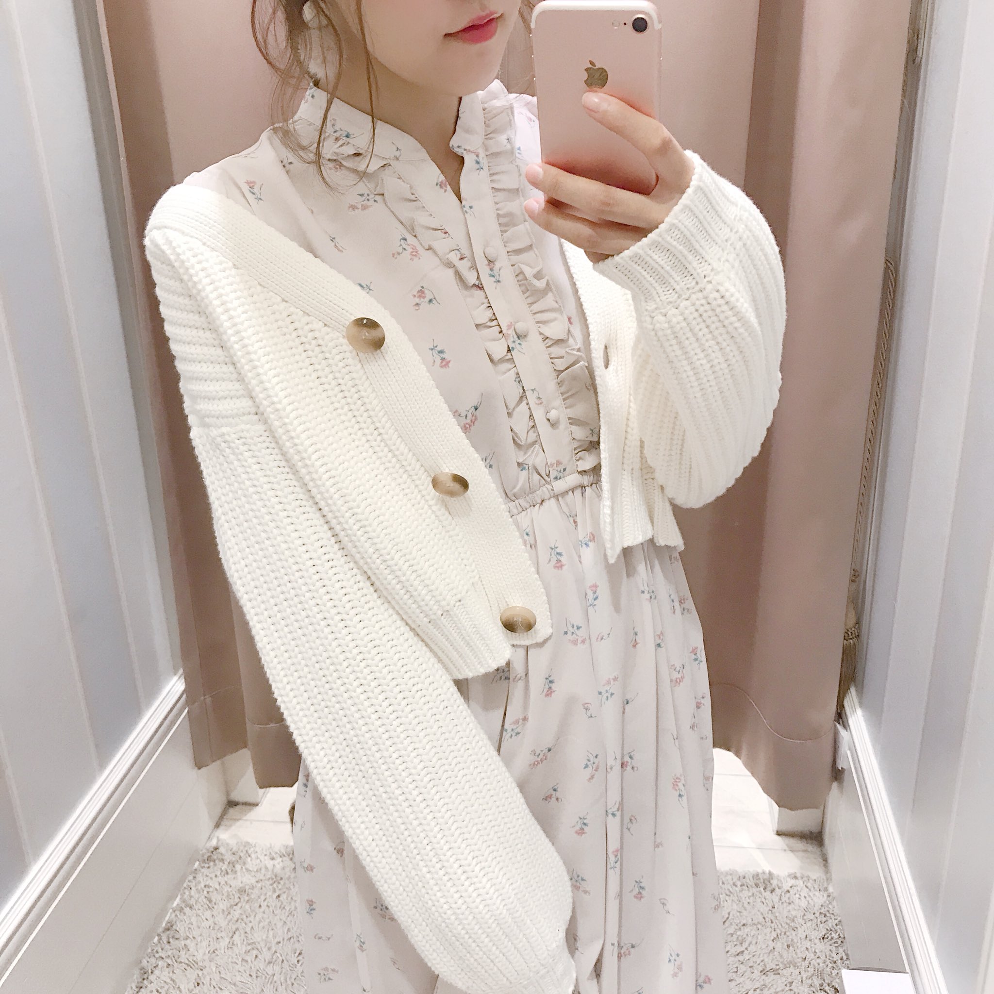 evelyn - evelyn ローゲージカーディガンの通販 by 🍓｜エブリン